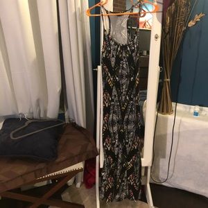 TopShop maxi dress - size 8 - fun pattern